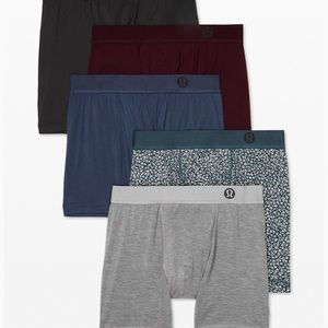 Lululemon always in motion boxers, 5 pack, XL, NWT